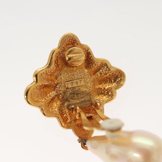 Chanel Vintage CC Earrings Metal