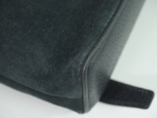 Gucci Vintage Bamboo Backpack Suede