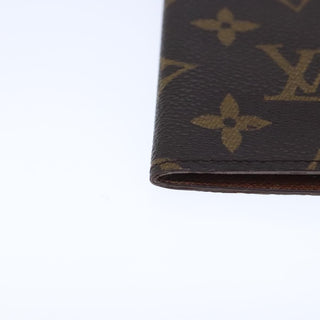 Louis Vuitton Porte Cartes Pression Card Case Monogram Canvas