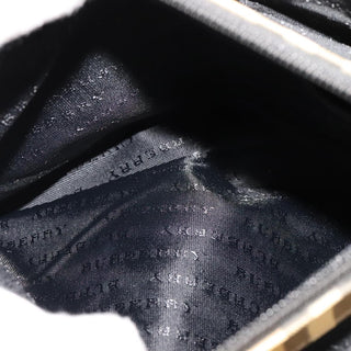 Burberry Nova Check Tote Canvas and Leather