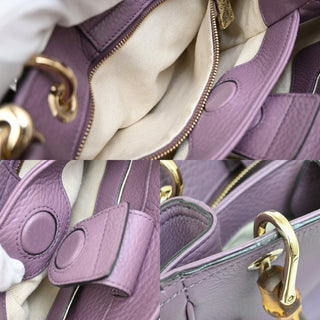 Gucci Bamboo Shopper Tote Leather