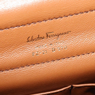 Salvatore Ferragamo Sofia Satchel Leather