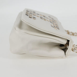 Chanel Mosaic CC Accordion Flap Bag Studded Leather