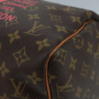 Louis Vuitton Speedy Handbag Limited Edition V Monogram Canvas