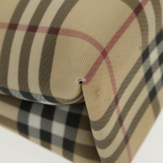 Burberry Top Handle Tote Nova Check Canvas