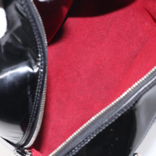 Chanel Chocolate Bar CC Bowler Bag Quilted Patent