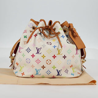 Louis Vuitton Petit Noe Handbag Monogram Multicolor