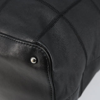 Chanel Square Stitch Tassel Hobo Quilted Leather