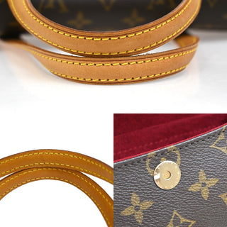 Louis Vuitton Sonatine Handbag Monogram Canvas