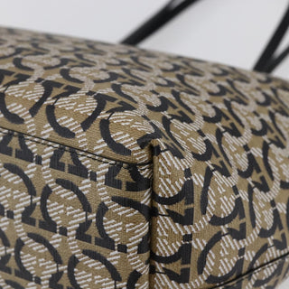 Salvatore Ferragamo Gancini Travel Tote Gancini Jacquard