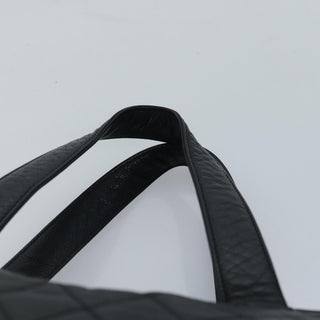 Chanel Vintage CC Zip Around Bowler Bag Quilted Caviar