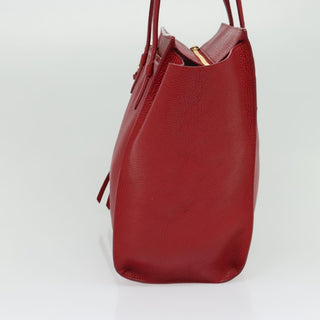 Salvatore Ferragamo Amy Tote Pebbled Leather
