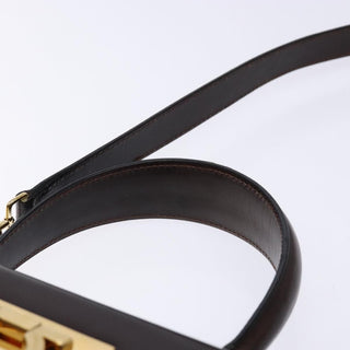 Salvatore Ferragamo Gancini Convertible Top Handle Bag Leather