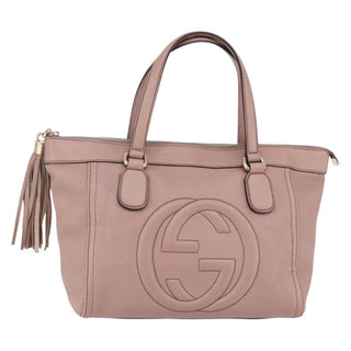 Gucci Soho Zip Tote Leather