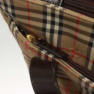 Burberry Nova Check Tote canvas check pattern
