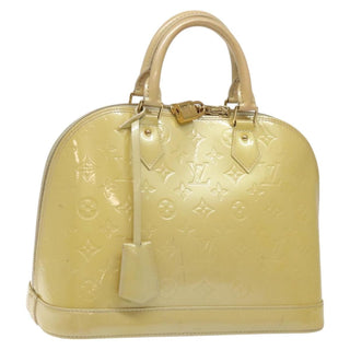 Louis Vuitton Alma Handbag Monogram Vernis