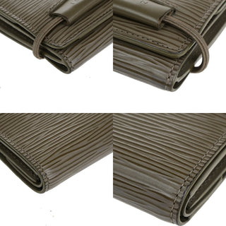 Louis Vuitton Porte Monnaie Elastique Wallet Epi Leather