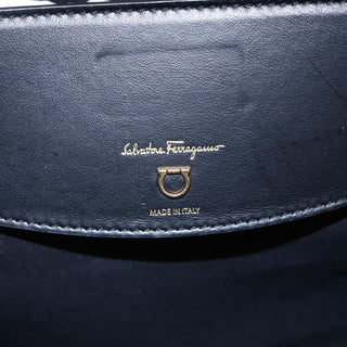 Salvatore Ferragamo Gancini Travel Tote Gancini Jacquard