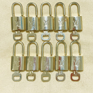 Louis Vuitton Cadenas Bag Charm Gold-plated