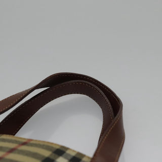 Burberry Top Handle Tote Haymarket Coated Canvas