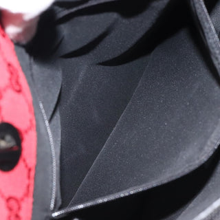 Gucci Vintage Bamboo Handle Tote Canvas