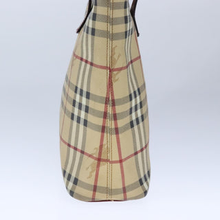 Burberry Top Handle Tote Haymarket Coated Canvas