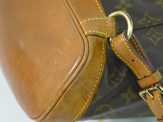 Louis Vuitton Vintage Montsouris Backpack Monogram Canvas