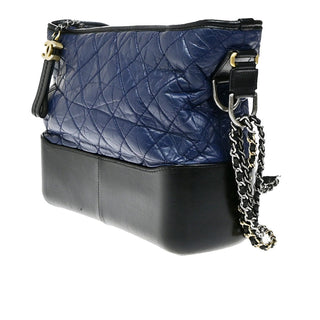 Chanel Gabrielle Hobo Quilted Goatskin and Patent