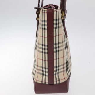 Burberry Nova Check Tote canvas check pattern