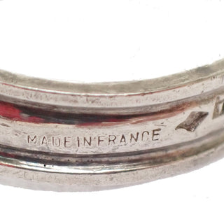 Hermes Belt Buckle Ring Silver 925