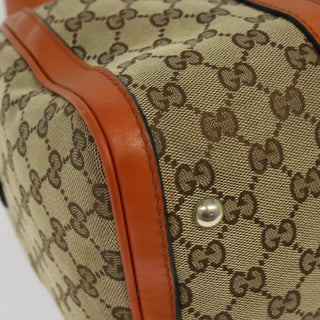 Gucci Vintage Web Boston Bag GG Canvas