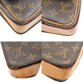 Louis Vuitton Cartouchiere Handbag Monogram Canvas