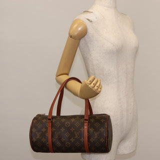 Louis Vuitton Papillon Handbag Monogram Canvas