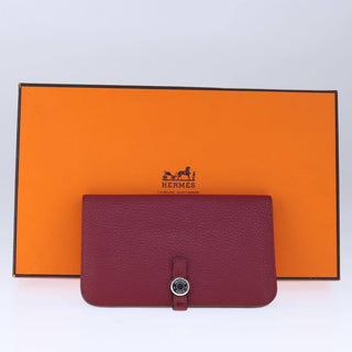 Hermes Dogon Duo Combined Wallet Leather