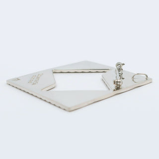 Tiffany & Co. Estate Abstract Brooch Silver 925