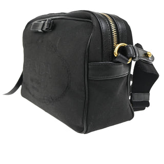 Prada Logo Camera Bag Canvas