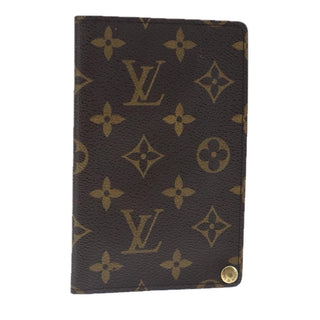 Louis Vuitton Porte Cartes Pression Card Case Monogram Canvas
