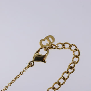 Christian Dior CD Pendant Necklace Metal