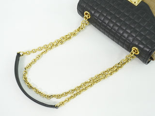 Celine C Bag Quilted Leather Small