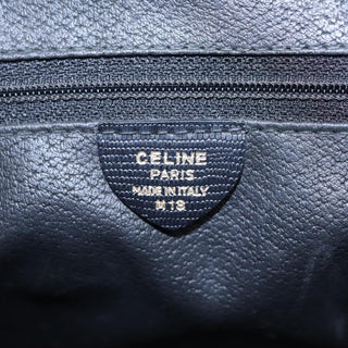Celine Circle Logo Handbag Leather