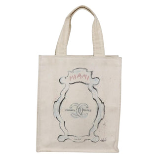 Chanel Cruise Tote Printed Canvas