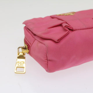 Prada Bow Camera Crossbody Bag Tessuto