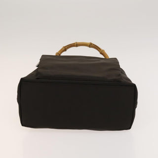 Gucci Vintage Bamboo Handle Bag Nylon