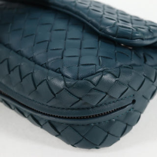 Bottega Veneta Expandable Chain Crossbody Bag Intrecciato Nappa