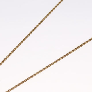 Christian Dior CD Pendant Necklace Metal and Crystals