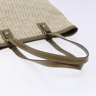 Celine Vintage Macadam Shoulder Bag Canvas