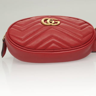 Gucci GG Marmont Belt Bag Matelasse Leather