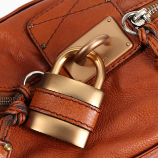 Chloe Paddington Lock Hobo Leather