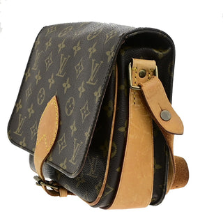 Louis Vuitton Cartouchiere Handbag Monogram Canvas