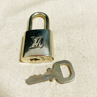 Louis Vuitton Cadenas Bag Charm Gold-plated